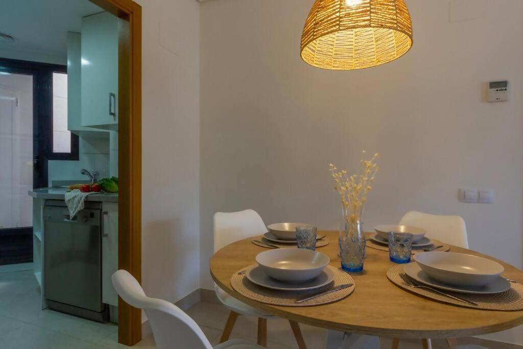 Alboraya Apartamento Con Vista Al Mar Y Piscina Valensiya Dış mekan fotoğraf